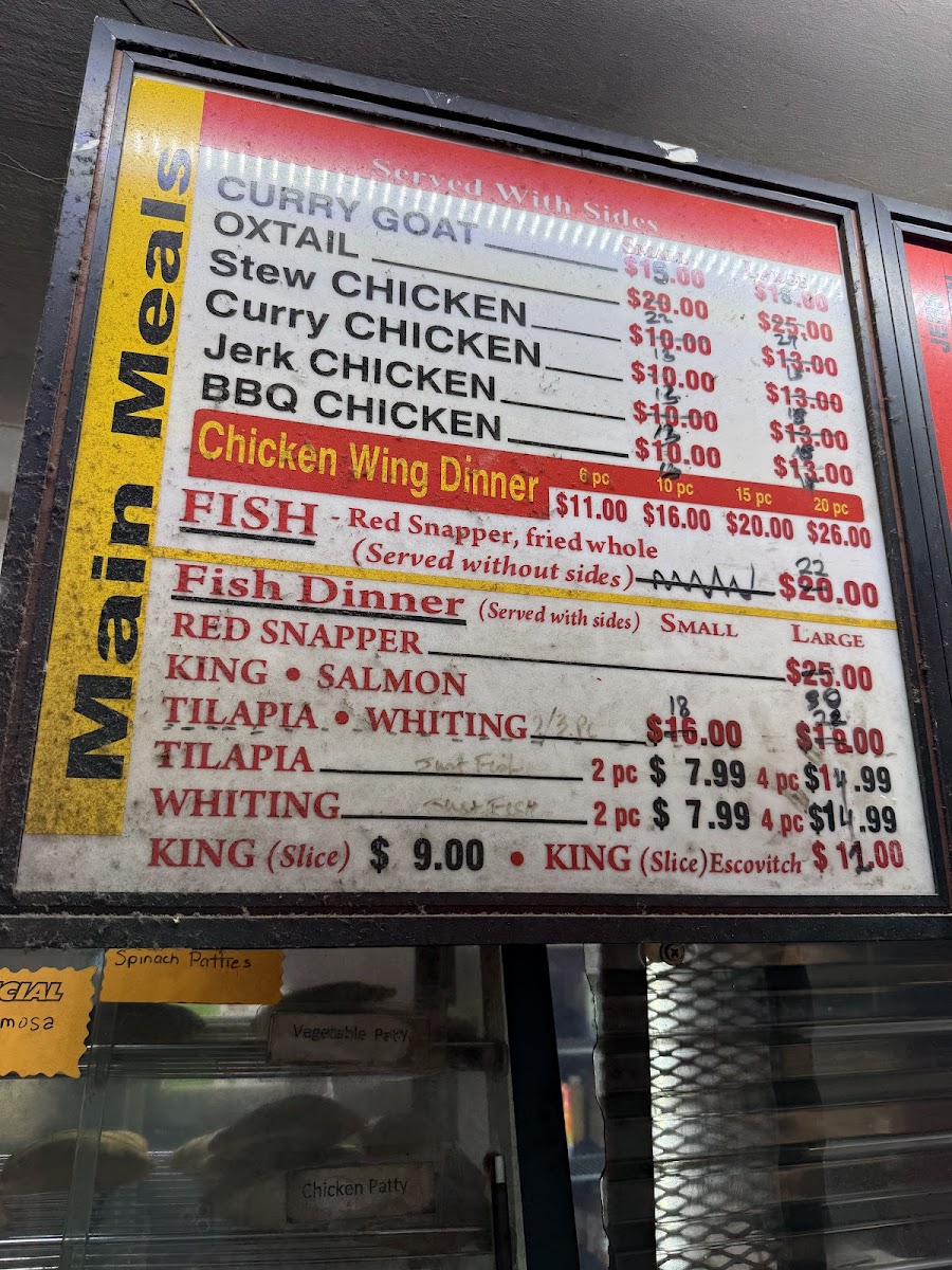 Caribbean Chicken & Fish Menu - Image 4